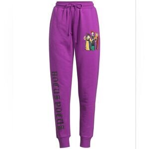 Kids Purple Hocus Pocus Joggers Halloween